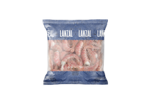 Šaldytos argentininės krevetės, be galvos, su kiautu, Easy peel, 16/20, 800g, 20% glaz.
