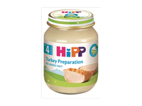 Ekologiškas kalakutienos ruošinys HIPP, nuo 4 mėn., 125 g