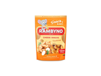 Lydytas rūkytas sūrio užkandis RAMBYNO natūralus, 45 % riebumo, s.m., fas. 75 g