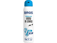Aerozolis BROS, uodų ir erkių atbaidymui, 90 ml