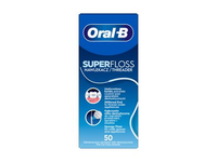ORAL-B SUPER FLOSS tarpdančių siūlas (50 vnt.)