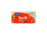 Tualetinis popierius Grite Family, 8 rit., 3sl.