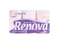 Tualetinis popierius RENOVA SKIN CARE PLUS, 6 vnt