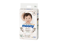 MOONY sauskelnės NATURAL, L, 9-14 kg N38