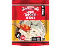 Ryžių virtinukai KOREAN STREET, Topokki, be glitimo, 200 g