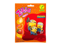 Karamelės ZOZOLE MINIONS AND MONSTERS, vaisių skonio, 75 g
