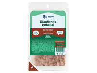 Karštai rūkyti kiaulienos kubeliai, KLAIPĖDOS MAISTAS,  a.r. 250g