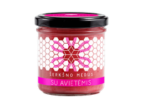 Medus su avietėmis, 200 g