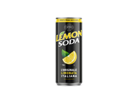 Gazuotas gėrimas CRODO LEMON SODA, 330 ml