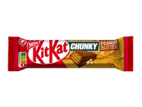 Vaflinis batonėlis KIT KAT CHUNKY su žemės riešutų kremu, 42 g