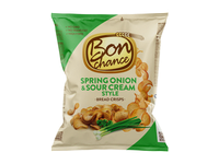 Grietinės skonio duonos traškučiai su svogūnais BON CHANCE, 120 g
