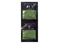 APIVITA veido kaukė su žaliuoju moliu EXPRESS BEAUTY, 2 vnt. x 8 ml