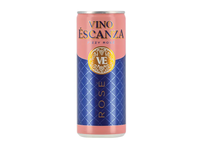 Gazuotas aromatizuotas vyno gėrimas VINO ESCANZA Rose 8,5% 0,25L