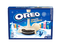Sausainiai aplieti bal. šok. MILK OREO, 246 g