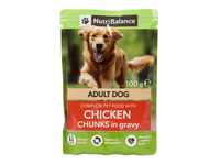 Šunų ėdalas su višt. gab. NUTRIBALANCE, 100 g