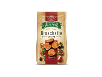 Duonos traškučiai MARRETI, alyvuogių ir pomidorų skonio, 70 g