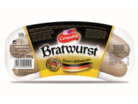Virtos kiaulienos dešrelės CAMPOFRIO Bratwurst, a.r., 260 g, 3vnt