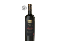 Raud. pusiau sausas vynas CASA CHARLIZE PASSONATA PRIMITIVO, 750 ml