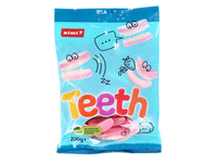 Braškių skonio guminukai Teeth RIMI,200g