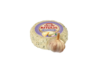 Sūris TALSU RITULIS su česnakais, 45% rieb., ~370g., kg