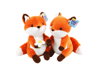 Pliušinė lapė RIMI PLAYTIME, 29 cm