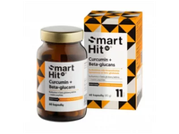 SMARTHIT maisto papildas IV CURCUMIN + BETA GLUCAN, 60 kaps.