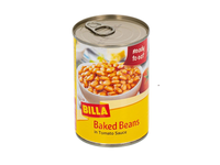 Keptos pupelės pomidorų padaže BILLA, 420 g