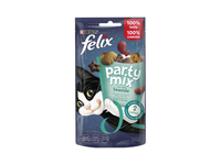 Kačių skanėstas FELIX PARTY OCEAN MIX, 60 g