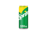 Gazuotas gaivusis citrinų ir žaliųjų citrinų skonio gėrimas SPRITE, 0,33 l, skarda