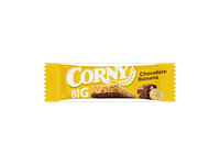 Batonėlis šok. ir bananų sk. CORNY BIG, 50 g