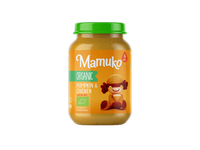 Ekol. MAMUKO moliūgų ir vištienos košė, nuo 6 mėn., 190 g