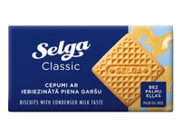Sausainiai SELGA, sutirštinto pieno skonio, 180 g