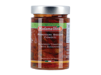 Saulėje džiovinti pomidorai saulėgrąžų aliejuje MADAMA OLIVA, 300 g 