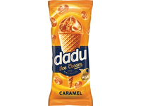 Karameliniai ledai DADU, su karameliniu glaistu ir įdaru, 150ml / 90 g