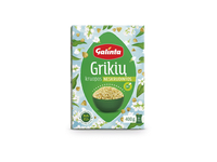 Neskrudintos grikių kruopos GALINTA, 400 g