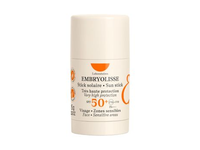 EMBRYOLISSE SPF50+ SUN STICK apsauginis veido ir probleminių vietų pieštukas nuo saulės, 15 g