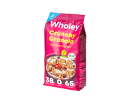Ekologiška granola, WHOLEY, su kokosais ir rūgščiomis vyšniomis, 300 g LT-EKO-001