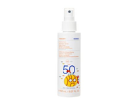 KORRES YOGHURT KIDS SPF50 purškiamoji kūno ir veido apsauginė emulsija nuo saulės, 150 ml