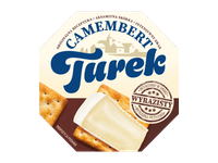 Pelėsinis sūris TUREK CAMEMBERT, intensyvaus sk., 60 % rieb., 120 g