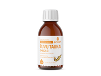 ECOSH Žuvų taukai, su Camelina sativa aliejumi, apelsinų skonio, 150 ml