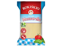 Fermentinis sūris ROKIŠKIO MOZZARELLA, 45% rieb., 200 g