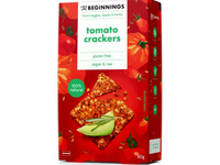 Sėklų krekeriai THE BEGINNINGS, su pomidorais, 80g