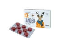 ICELANDER gerklės pastilės, nuo 3 m., 16 pastilių
