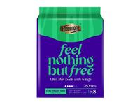 FREEMORE ULTRA THIN naktiniai paketai (8 vnt.)