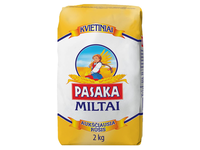 Kvietiniai miltai PASAKA, a. r., 2 kg