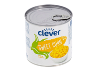Saldieji kukurūzai konservuoti CLEVER, 330 g
