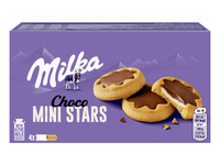 Sausainiai MILKA CHOCO MINI STARS, 150 g