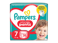 Sausk.keln. PAMPERS JUMBO S7 17+kg 38vnt