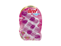 WC valiklis-gaiviklis BREF BRILLIANT GEL SPRING RAIN, 126 g