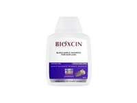 BIOXCIN šampūnas slenkantiems plaukams su juoduoju česnaku, 300 ml